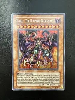 Yu-Gi-Oh Yubel - The Ultimate Nightmare 1st Edition PTDN-EN008 Secret Rare NM - Image 1