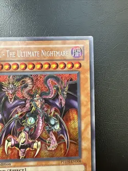 Yu-Gi-Oh Yubel - The Ultimate Nightmare 1st Edition PTDN-EN008 Secret Rare NM - Image 3