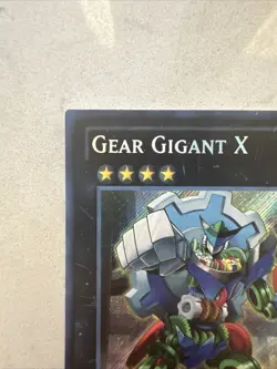 YUGIOH GEAR GIGANT X SECRET RARE REDU-EN046 1ST EDITION - Image 2