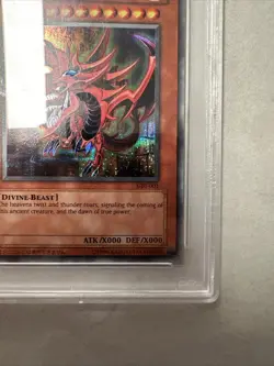 Yu-Gi-Oh! Slifer The Sky Dragon Game Boy Advance Secret Rare Promo GBI-001 PSA 9 - Image 5
