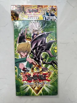 Yu-Gi-Oh Duel Monsters Duelist Card File New Old Stock Vintage Binder Pocket - Image 1