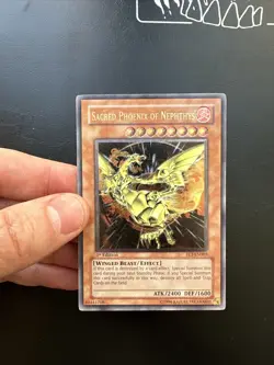 FET EN005 Sacred Phoenix of Nephthys 1st Edition Ultimate Rare Yugioh Near Mint - Image 1