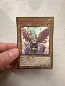 Yugioh Familiar Possessed Lyna MISPRINT- MGED-EN013 - 1st ED - NM - GLOSS SHIFT - Image 4