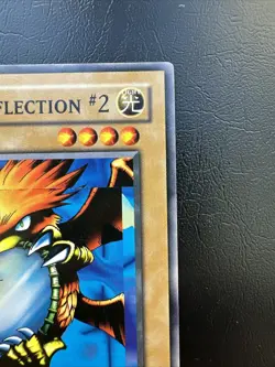 Misprint Yu-Gi-Oh! Fiend Reflection #2 LOB-021 Common Unlimited - Image 3