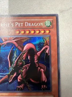 YuGiOh Harpie's Pet Dragon FMR-002 Prismatic Secret Rare MP - Image 3