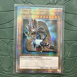 DARK MAGICIAN | QUARTER CENTURY SECRET RARE (N MINT) LC01-EN005 YUGIOH! - Image 1