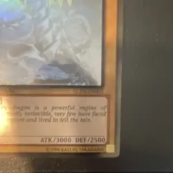 Yu-Gi-Oh! Blue-Eyes White Dragon GLD5-EN001 Ghost/Gold Rare Ltd Ed - Image 3