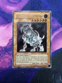 ULTIMATE Rare Ancient Gear Beast TLM-EN007 Unlimited Yugioh 860 - Image 1