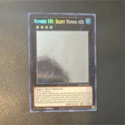 Konami Yu-Gi-Oh! Number 101: Silent Honor ARK LED9-EN000 1st Edition 2100/1000 - Image 1