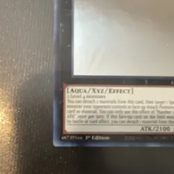 Konami Yu-Gi-Oh! Number 101: Silent Honor ARK LED9-EN000 1st Edition 2100/1000 - Image 4