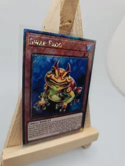 Yu-Gi-Oh Swap Frog 1st Edition Platinum Secret Rare RA03-EN005 NM - Image 2