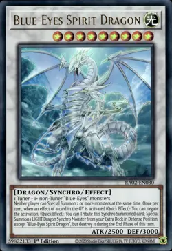 Blue-Eyes Spirit Dragon - Ultra Rare 1st Edition RA02-EN030 - NM - YuGiOh - Image 1
