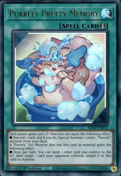 Purrely Pretty Memory - Ultra Rare 1st Edition RA02-EN072 - NM - YuGiOh - Image 1