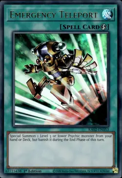 Emergency Teleport - Ultra Rare 1st Edition RA02-EN053 - NM - YuGiOh - Image 1