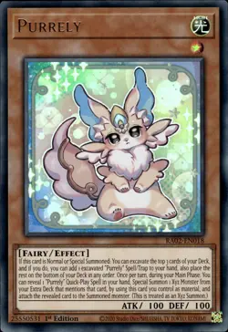 Purrely - Ultra Rare 1st Edition RA02-EN018 - NM - YuGiOh - Image 1