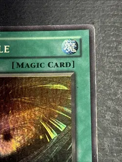 Dark Hole 1st Edition LOB-052 WAVY Foil Super Rare Vintage Yu-Gi-Oh Card HP - Image 3