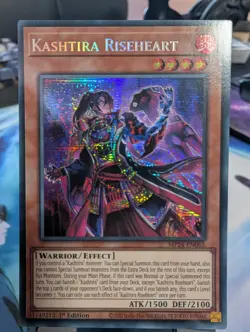 YuGiOh! Kashtira Riseheart MP24-EN065 Secret Rare 1st Ed - Image 1