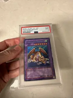 Yugioh! PSA 9 2010 Thousand Dragon MRD-143 Secret Rare REPRINT - Image 3