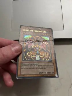 Yu-Gi-Oh! Exodia The Forbidden One LOB-124 Ultra Rare Unlimited FADED - Image 3