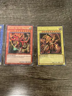 Yugioh! Dragon of Ra, Obelisk, Slifer LC01 3-Card Egyptian God Set Ultra LP - Image 3
