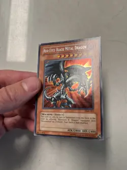 Yugioh - Red-Eyes Black Metal Dragon FMR-001 - Forbidden Memories - Secret Rare - Image 2