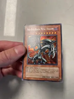 Yugioh - Red-Eyes Black Metal Dragon FMR-001 - Forbidden Memories - Secret Rare - Image 3