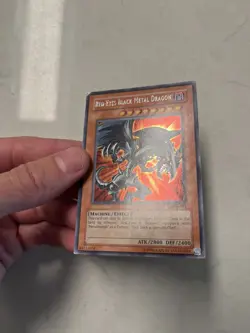 Yugioh - Red-Eyes Black Metal Dragon FMR-001 - Forbidden Memories - Secret Rare - Image 4