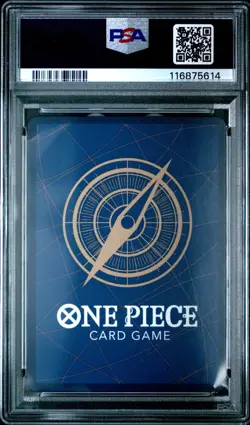 TCG CARDS: ONE PIECE- ROYAL BLOOD (ENGLISH) LIM OP10 #037 ALTERNATE ART PSA 10 - Image 2