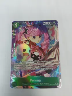 Perona (Alternate Art) OP12-034 Legacy of the Master Foil - Image 1