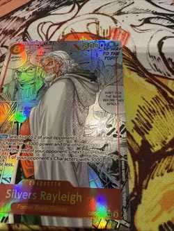 One Piece OP-08 Silvers Rayleigh Manga Alt Art SEC Two Legends OP-08-118 - Image 2