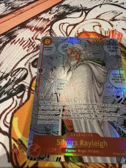 One Piece OP-08 Silvers Rayleigh Manga Alt Art SEC Two Legends OP-08-118 - Image 3