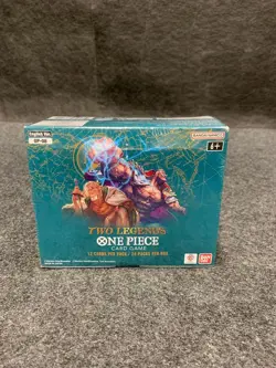 BANDAI OP-08 One Piece TCG: Two Legends - Booster Box, Sealed Box is Worn - Image 1