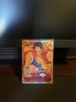 Monkey.D.Luffy OP01-024 - One Piece TCG - SR Near-Mint Super Rare English - Image 1