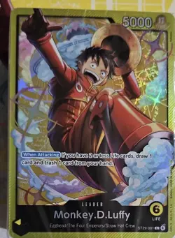 Monkey.D.Luffy (001) ST29-001 Starter Deck 29: Egghead Foil - Image 1