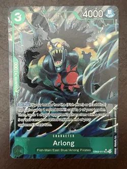 ONE PIECE Arlong EB02-011 SR Parallel ANIME 25TH COLLECTION-English-NM - Image 1