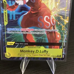 Monkey D. Luffy ST29-012 Alt Art One Piece TCG Starter Deck Egghead English - Image 3