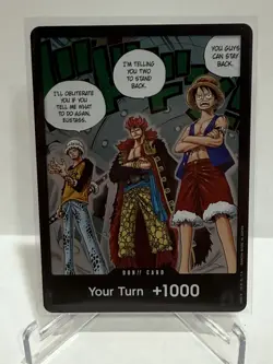 DON!! Card Trafalgar Law, Eustass Kid and Monkey.D.Luffy One Piece CCG - Image 1