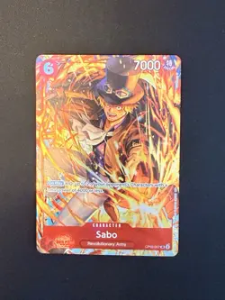 Sabo (Illustration Box Vol.5) OP05-007 One Piece Promotion Cards Foil - Image 1