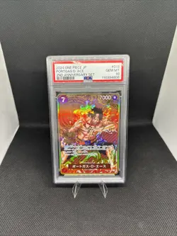 Portgas.D.Ace 2nd Anniversary Set One Piece TCG OP02-013 PSA 10 - Image 1