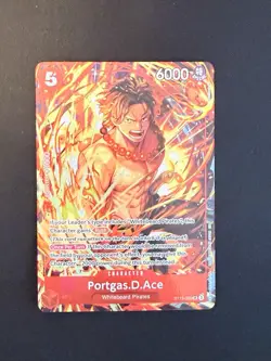 Portgas.D.Ace (Illustration Box Vol.5) ST15-005 One Piece Promotion Cards Foil - Image 1