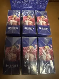 One Piece TCG The Azure Sea’s Seven Double Pack & Sleeved Booster Packs. Lot x12 - Image 2