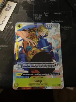 One Piece CCG Sanji (Full Art) Foil ST29-004 Egghead Super Rare Alt - Image 1