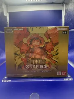 One Piece Premium Booster The Best PRB-01 Booster Box Factory Sealed w/Acrylic - Image 2