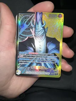 Gecko Moria OP14-080 Alt Art Leader One Piece Card - Image 1