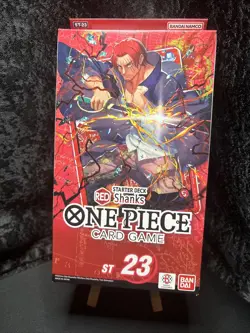 ONE PIECE ENGLISH TCG: ST23 RED SHANKS Starter Deck - Image 1