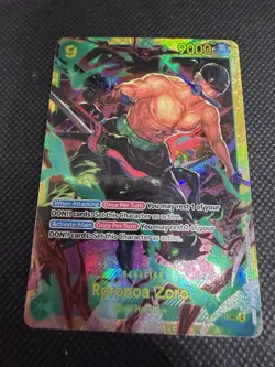 One Piece TCG-Roronoa Zoro OP06-118 Secret Rare-Wings of the Captain - Image 1