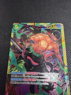 One Piece TCG-Roronoa Zoro OP06-118 Secret Rare-Wings of the Captain - Image 2