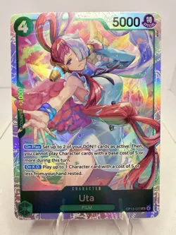 Uta OP13-023 One Piece TCG Carrying On His Will English NM - Image 1