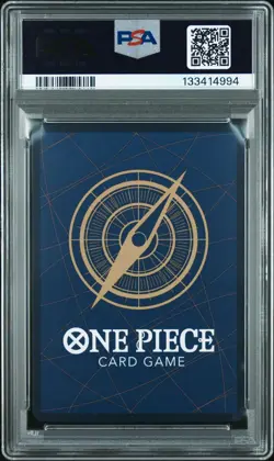 2025 ONE PIECE OP09-020 PRB02 COME WE'LL FIGHT YOU EVENT ALT ART SHANKS PSA 10 - Image 2