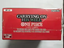 One Piece TCG - Carrying On His Will Booster OP13 Booster Box Factory Sealed - Image 5